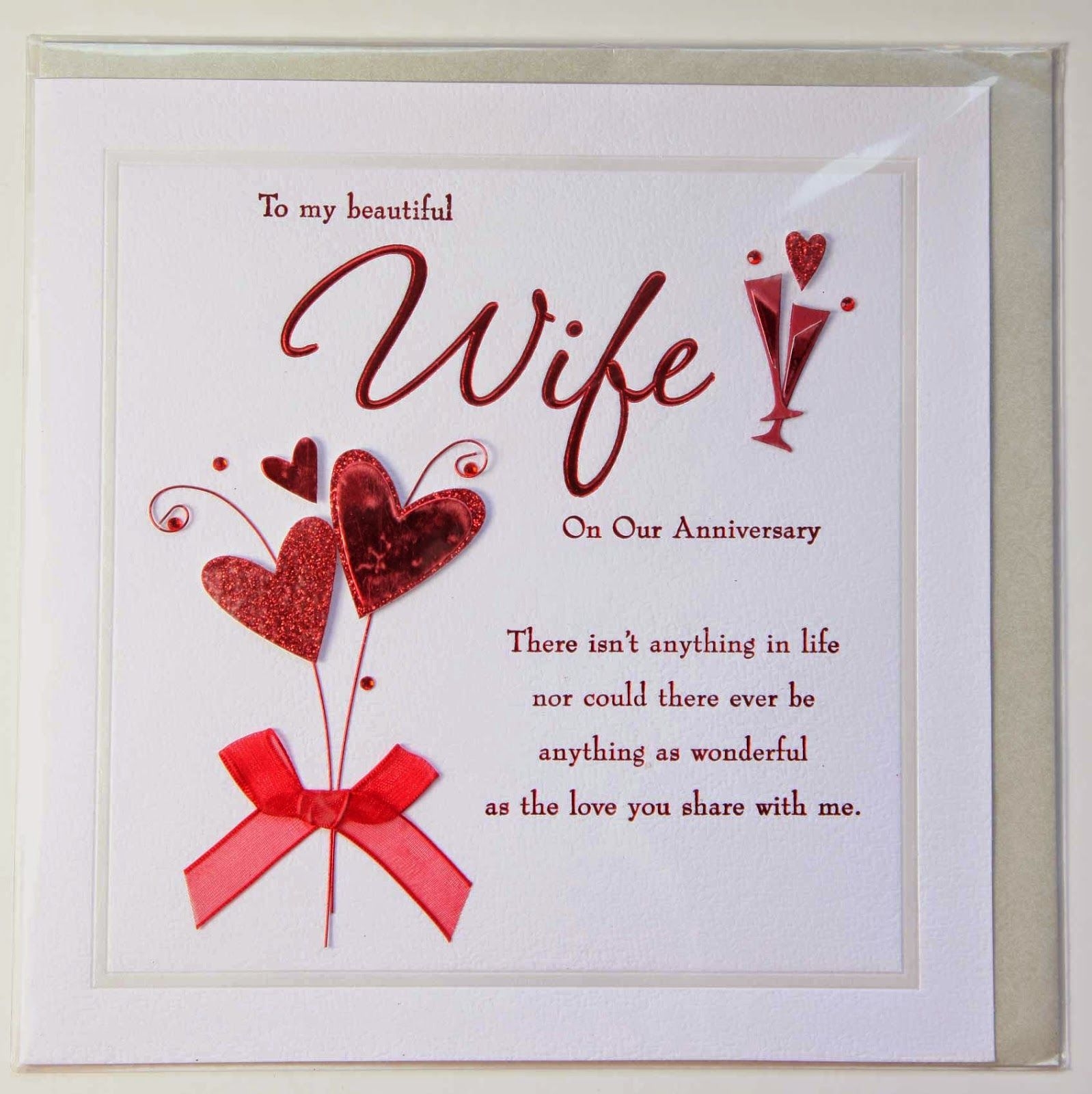 free printable wedding anniversary cards for wife
