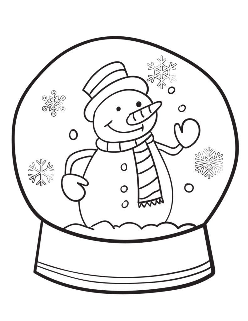 Christmas Coloring Pages Printable Free