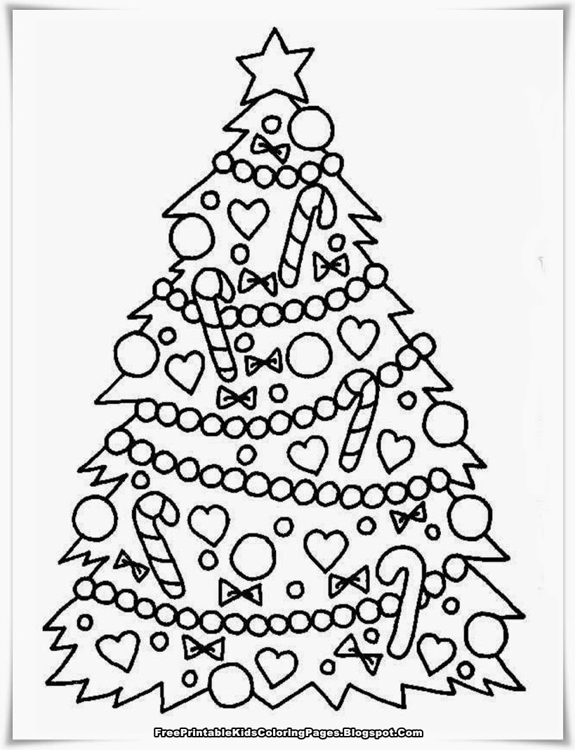 free coloring pages for christmas printable