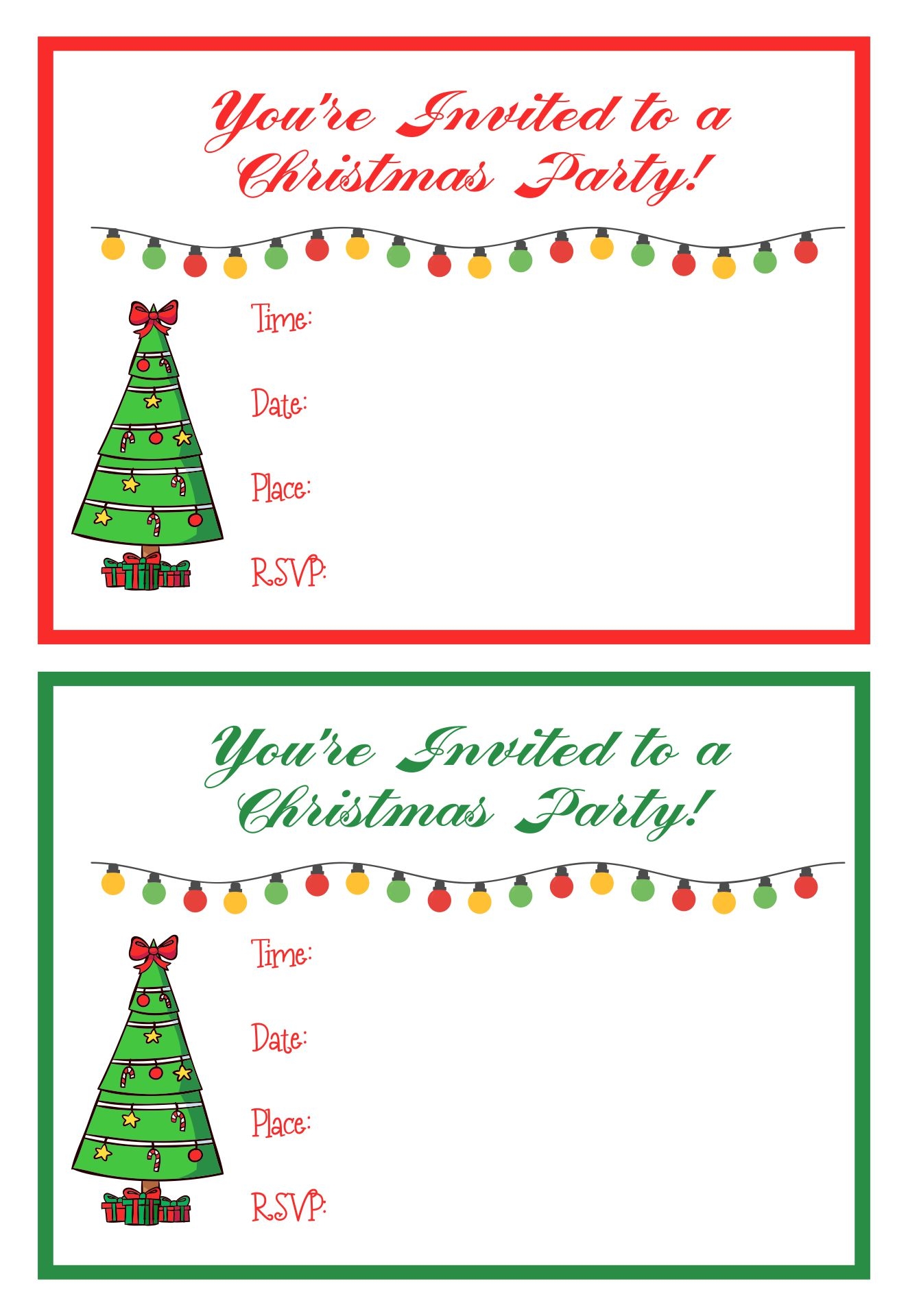 invitations free templates