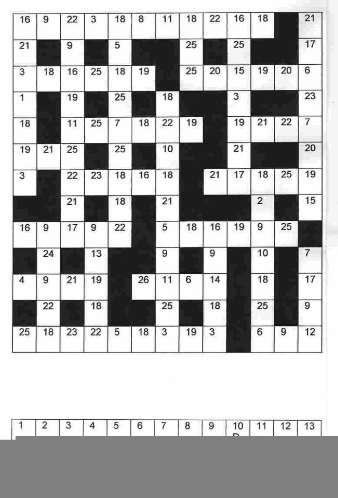 Free Printable Clueless Crossword Puzzles James Crossword Puzzles