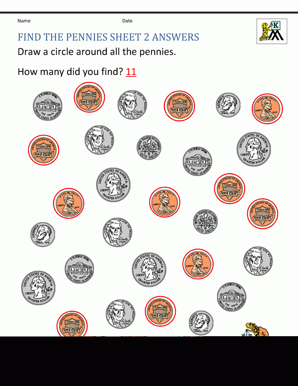 Free Printable Coin Worksheets Printable Worksheets