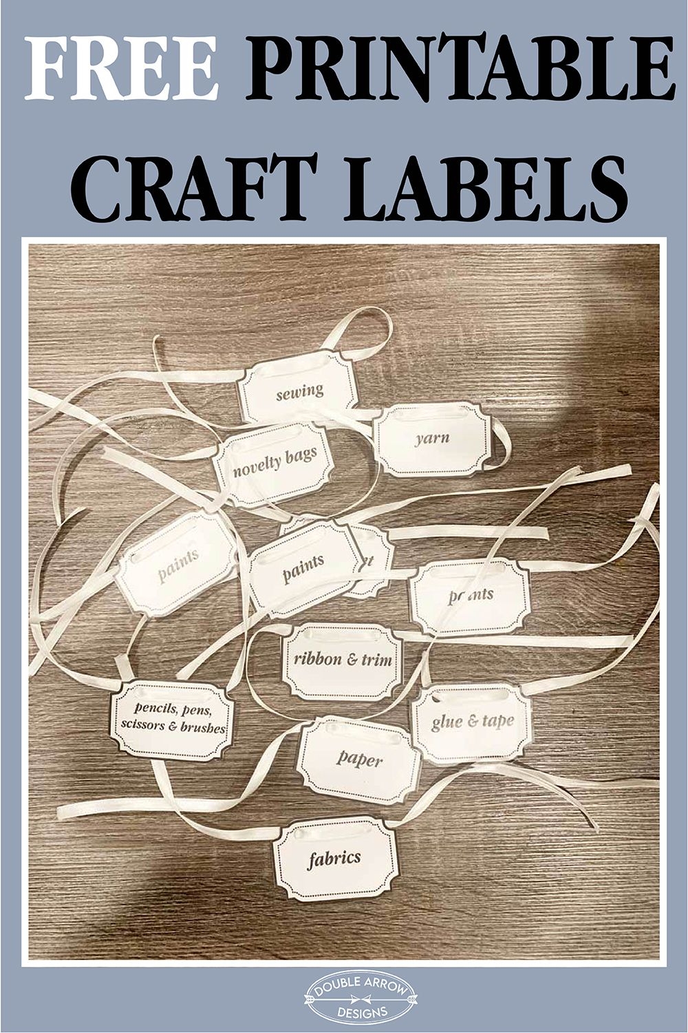 Free Printable Craft Labels 