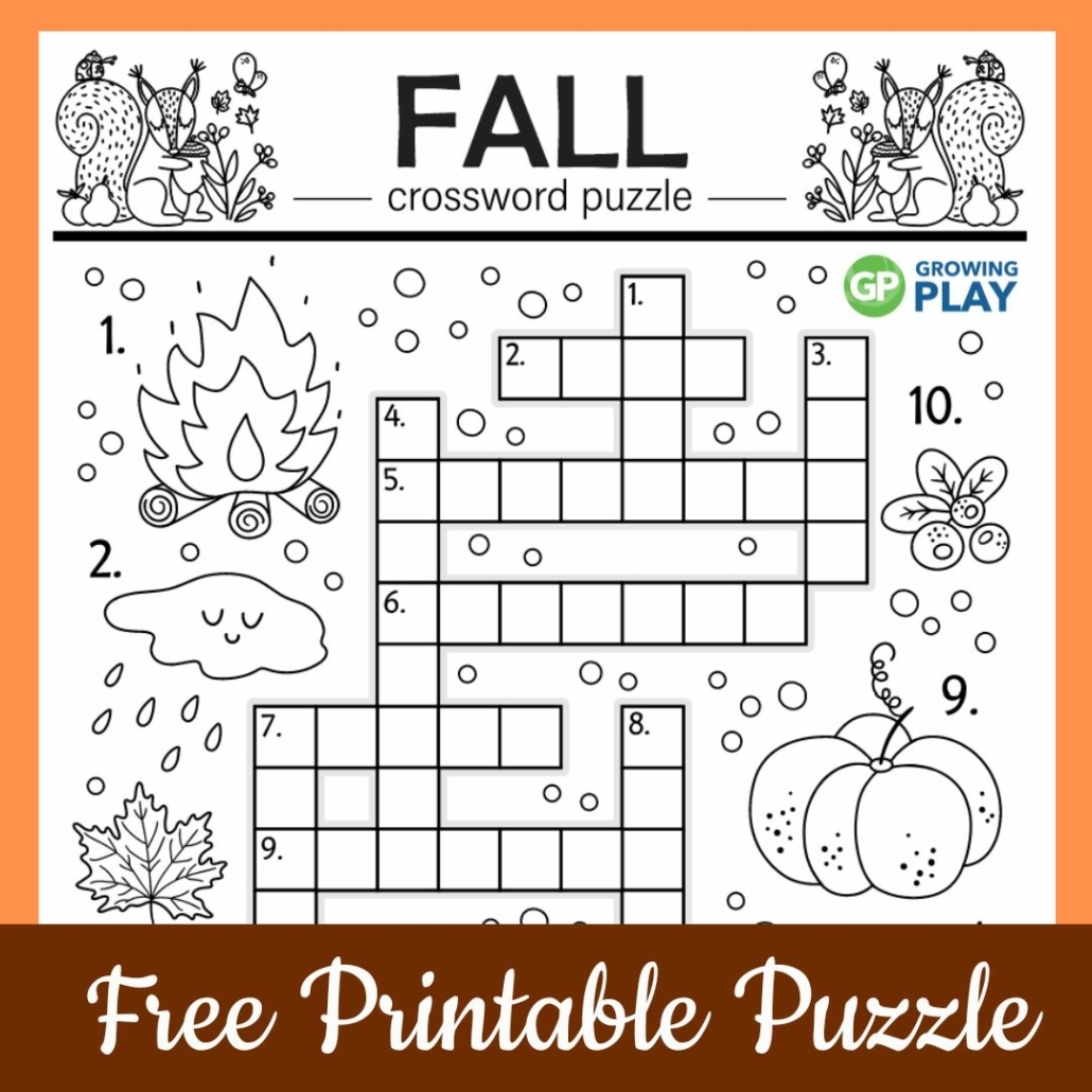 Free Printable Crossword Worksheets Library