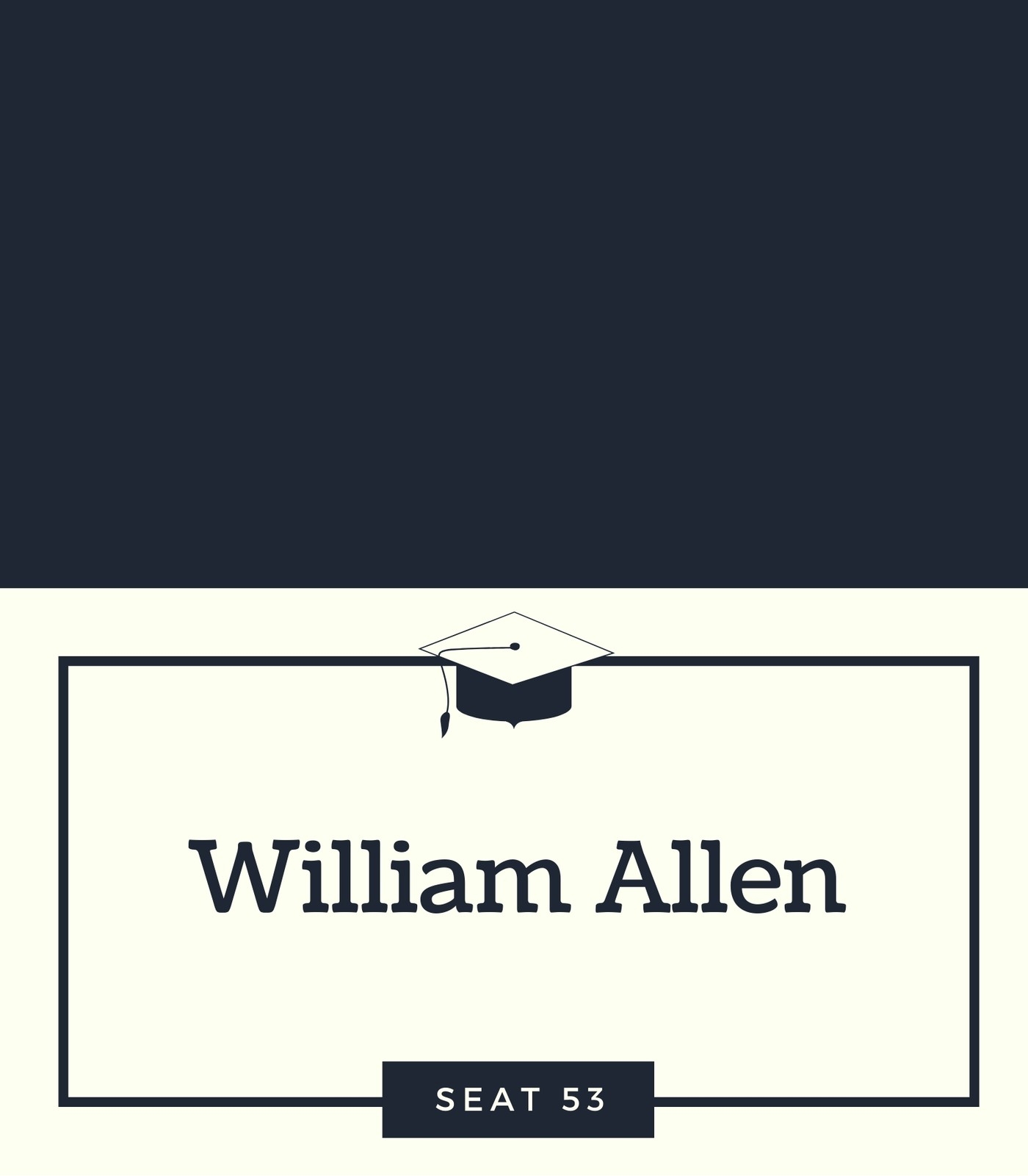 Free Printable Custom Place Card Templates Canva Worksheets Library