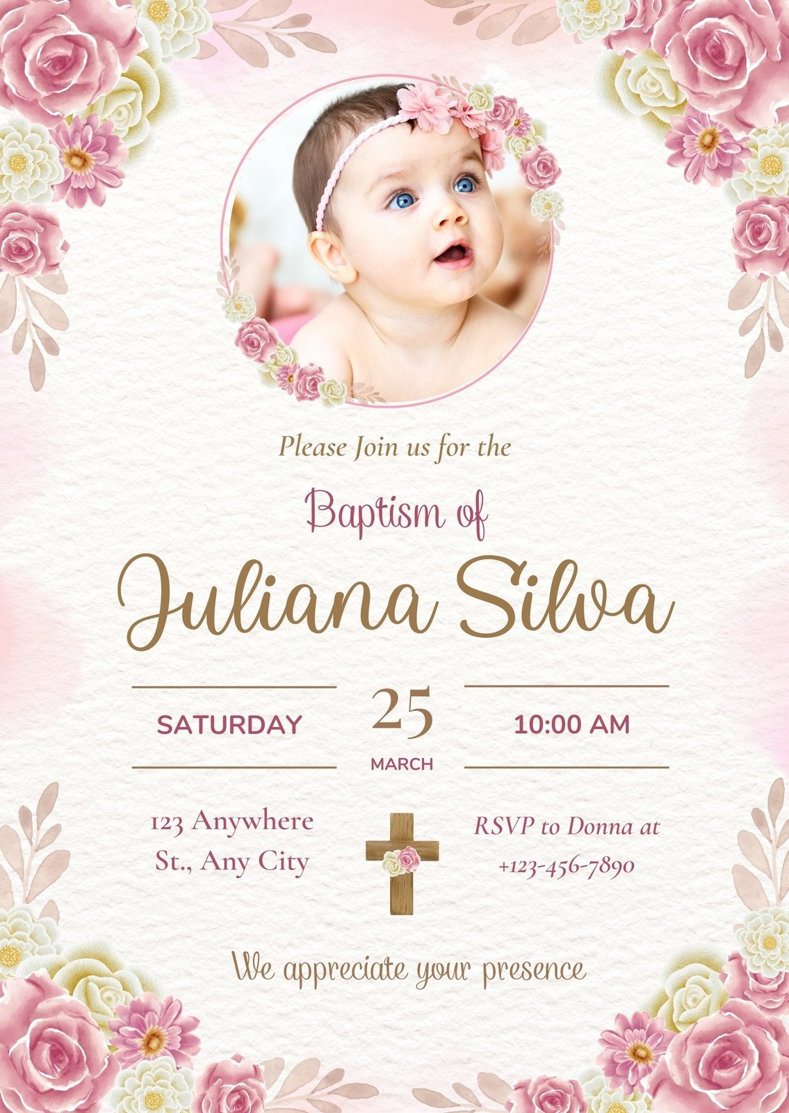 free baptism invitation templates