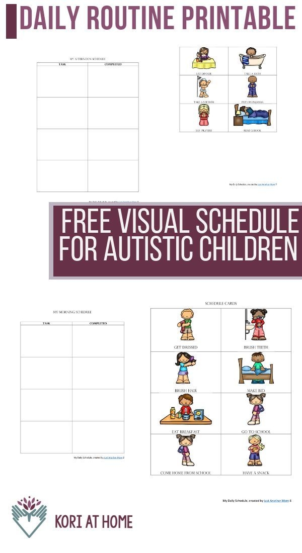 printable activities for autistic kids