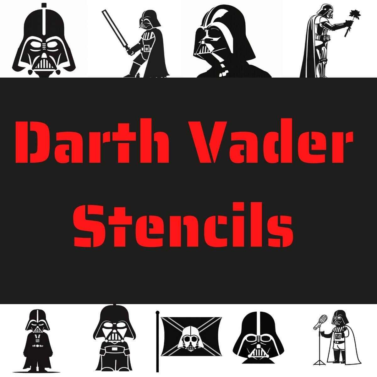 Free Printable Darth Vader Stencils Templates And Silhouettes Free 