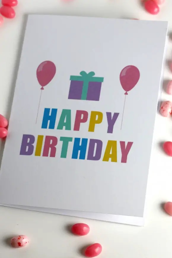 Free Printable Diy Birthday Cards Free Printable Card