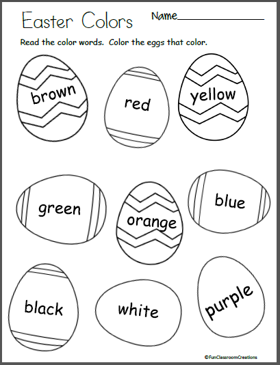 Free Printable Easter Math Worksheet Worksheets Library