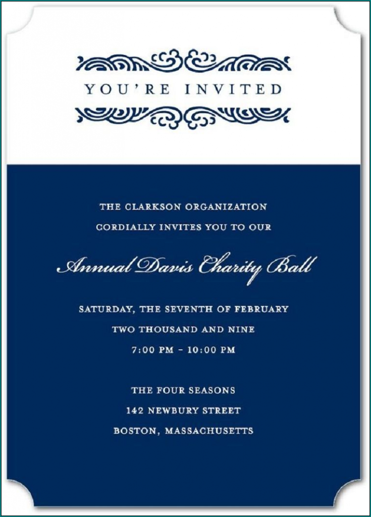  Free Printable Event Invitation Template