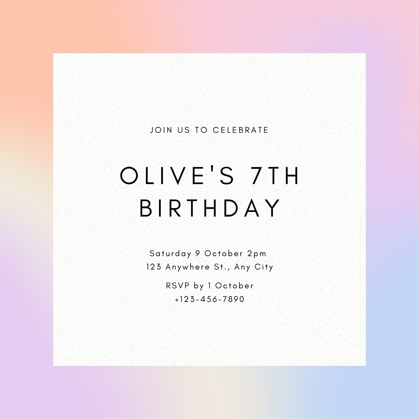 free invite templates