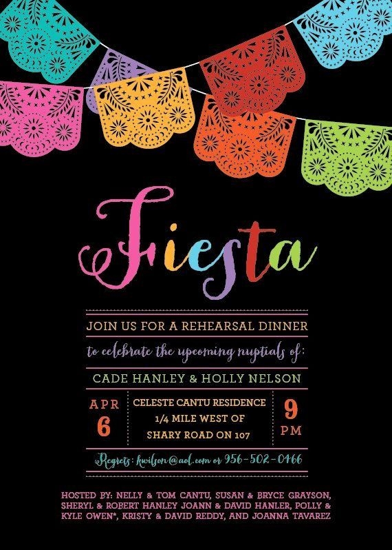 Free Printable Fiesta Invitation Template Printable Word Searches