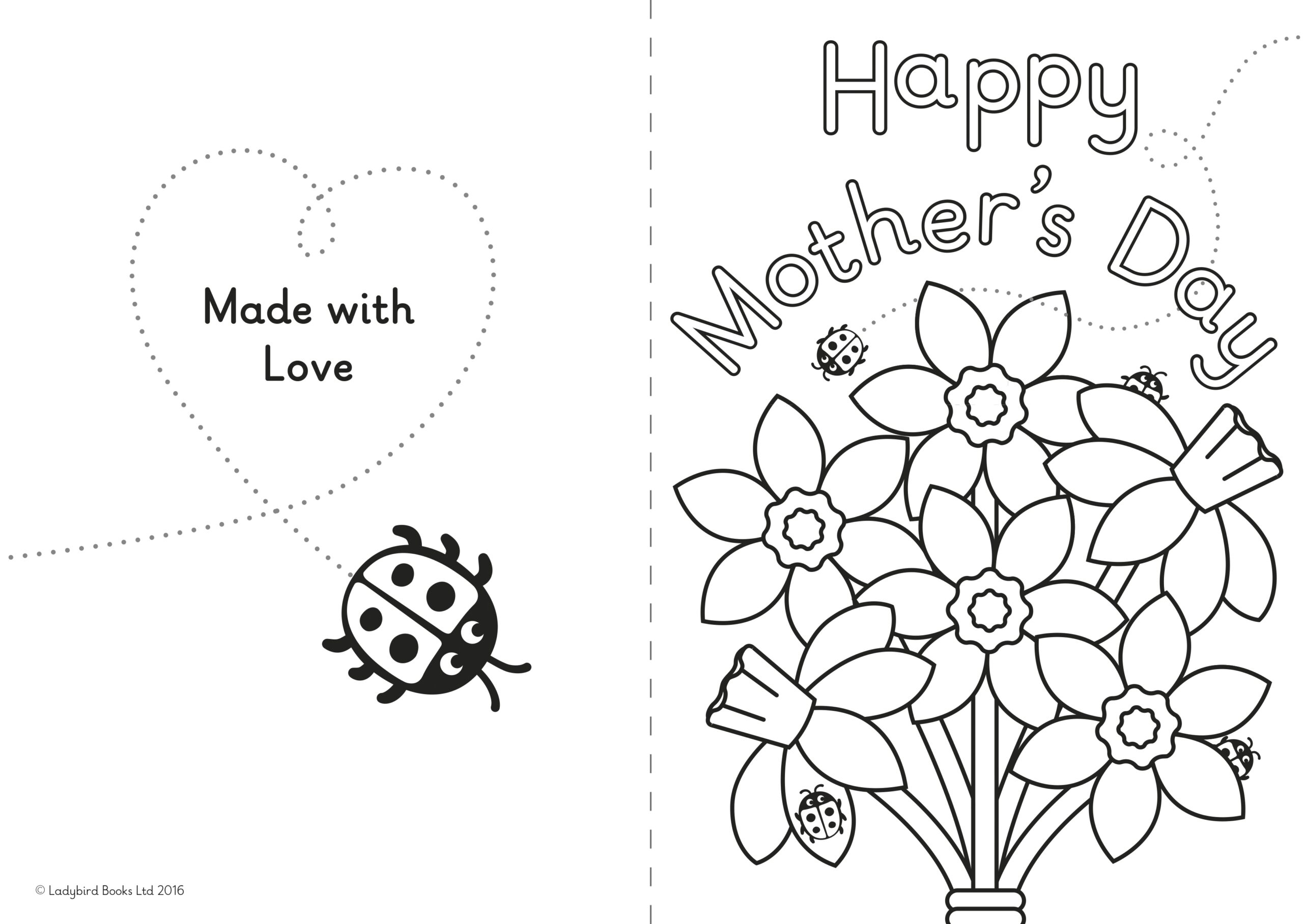 free printable make your own mother's day cards