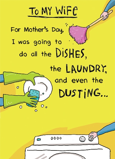 Free Printable Funny Mothers Day Cards Wife