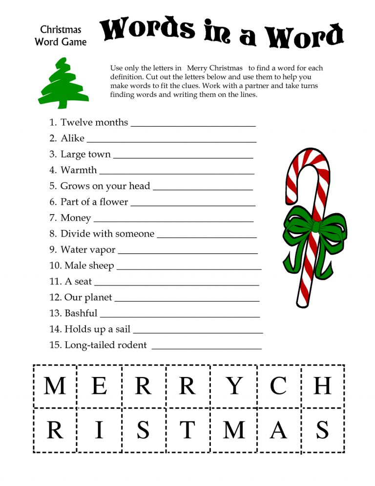Free Printable Games For Adults Learning Printable
