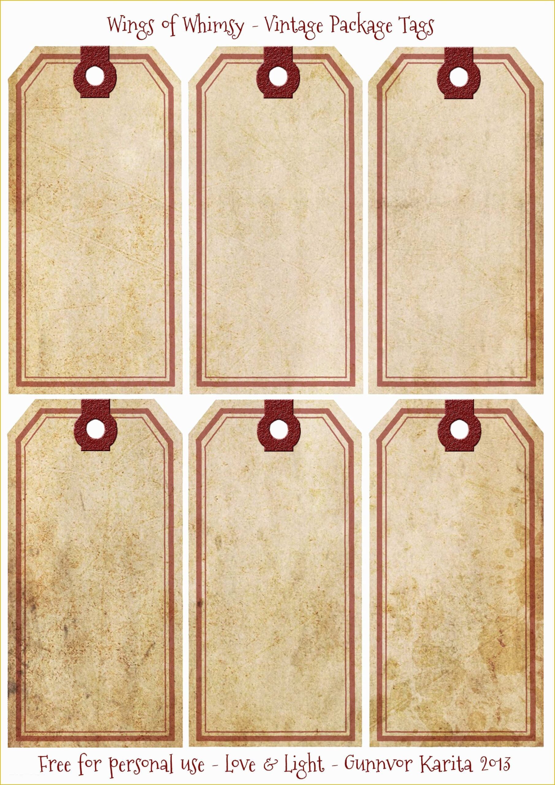 free printable gift label templates