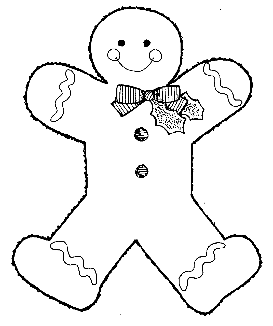 Gingerbread Coloring Pages