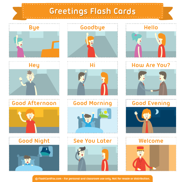Free Printable Greetings Flash Cards Download Them In PDF Format At