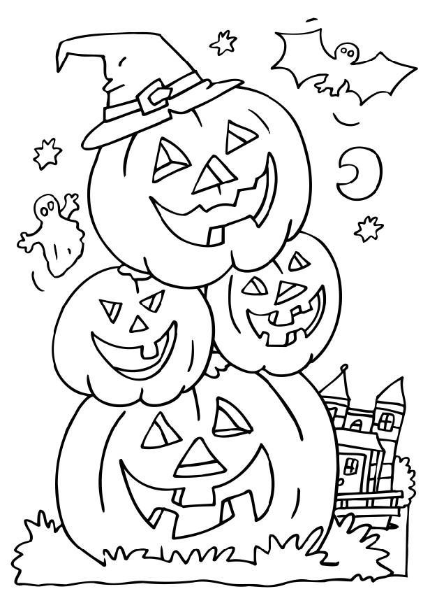 free halloween coloring pages printables