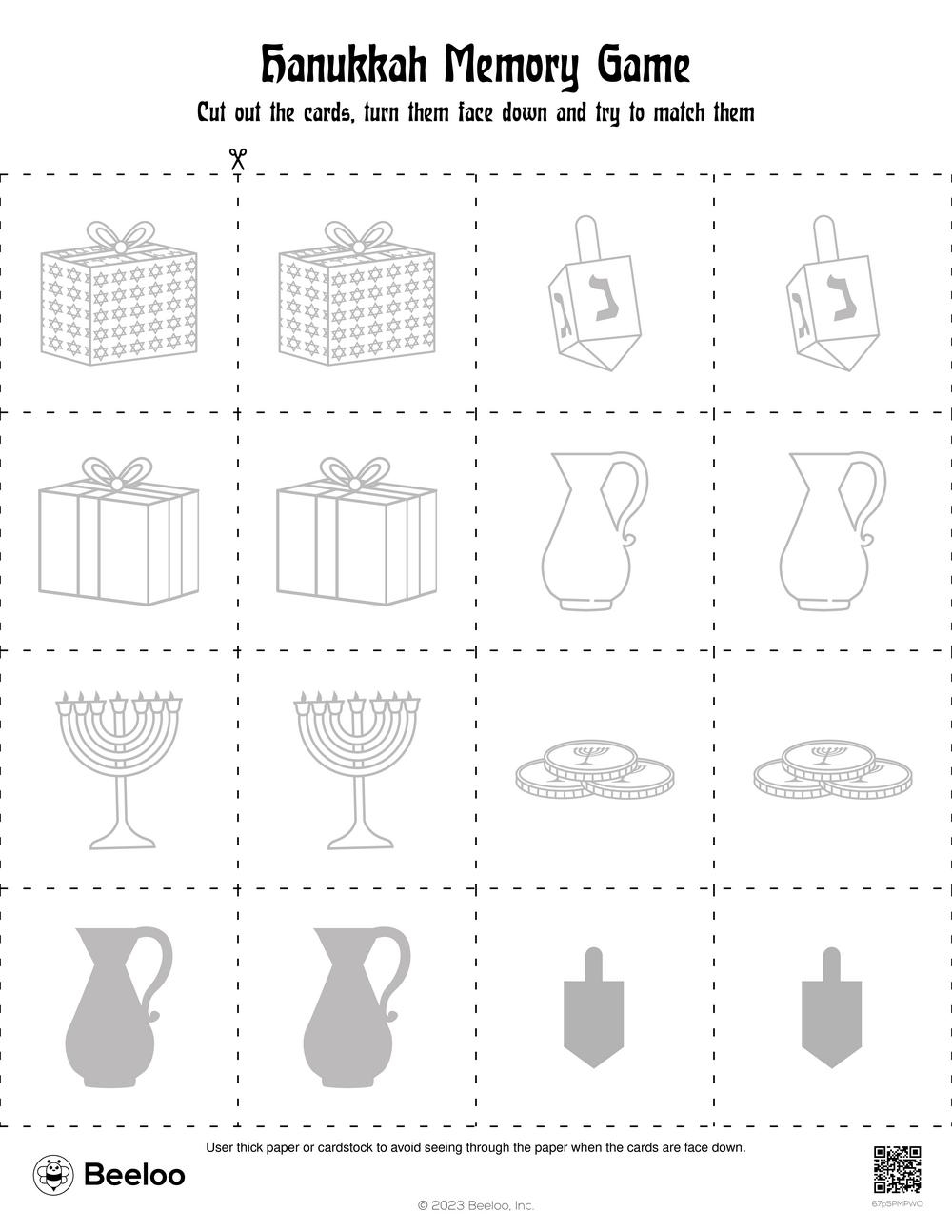 Free Printable Hanukkah Games Download Free Printable Hanukkah Games 