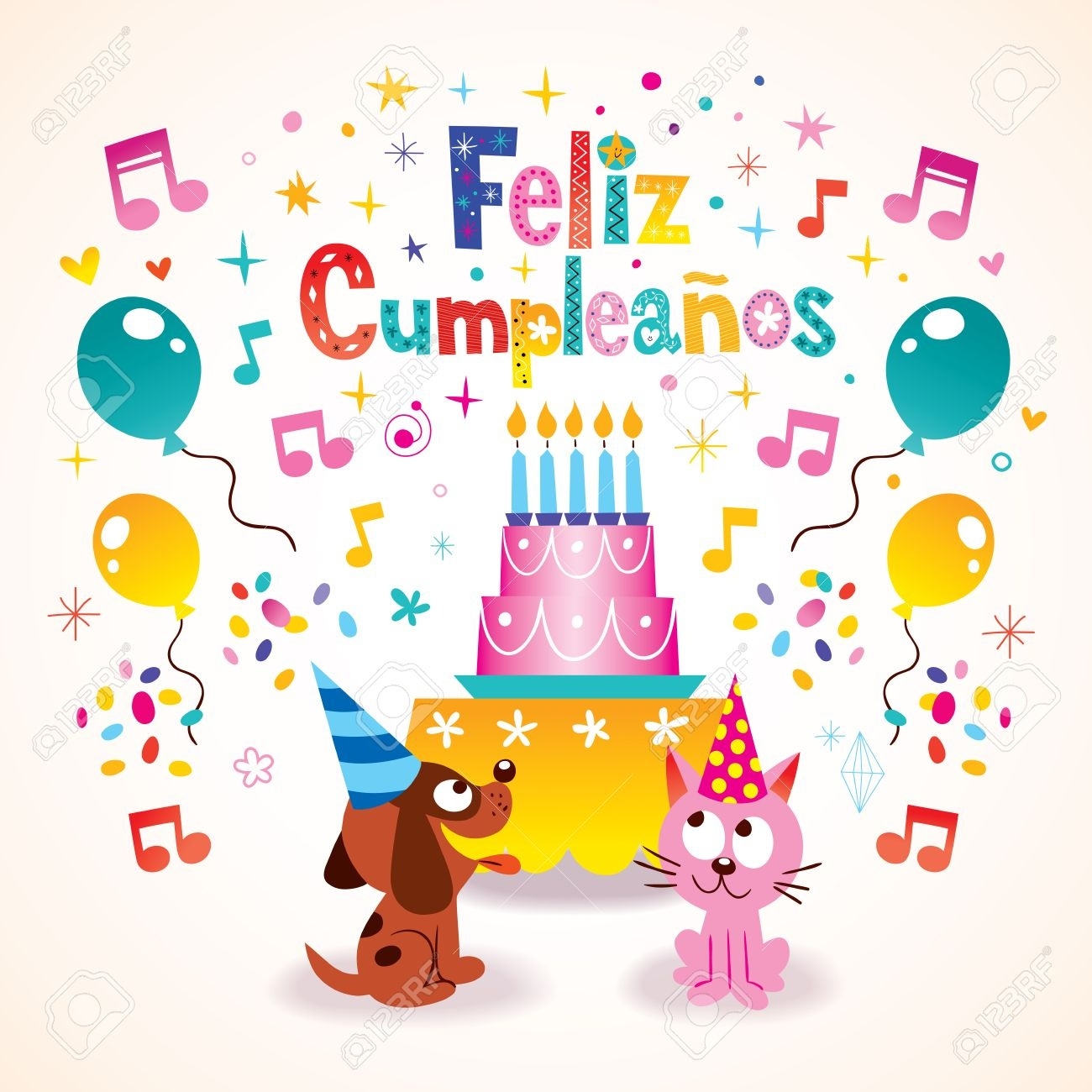 Free Printable Happy Birthday Cards In Spanish Free Printable Free 