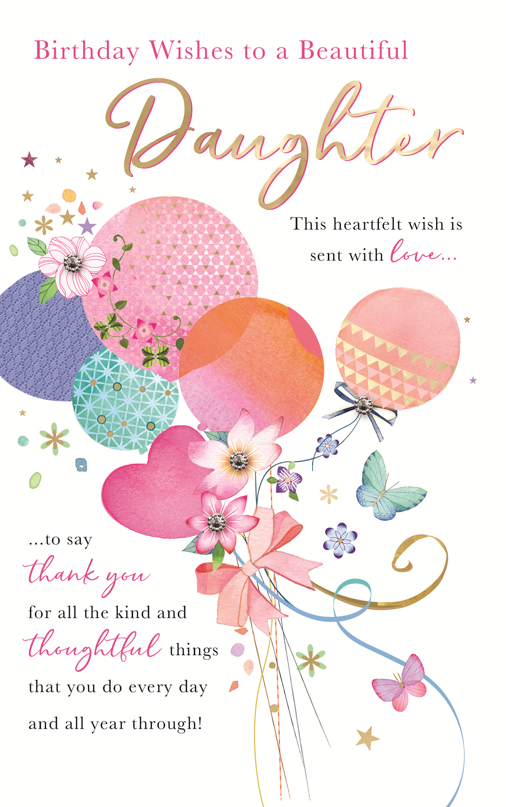 Free Printable Happy Birthday Daughter Cards Download Free Printable 