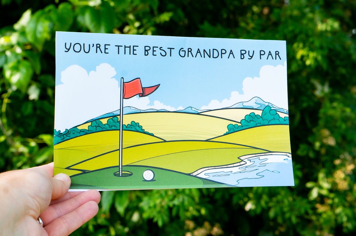 Free Printable Happy Fathers Day Cards for Grandpas Too 