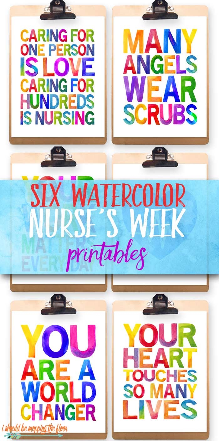 free printable nurses week cards