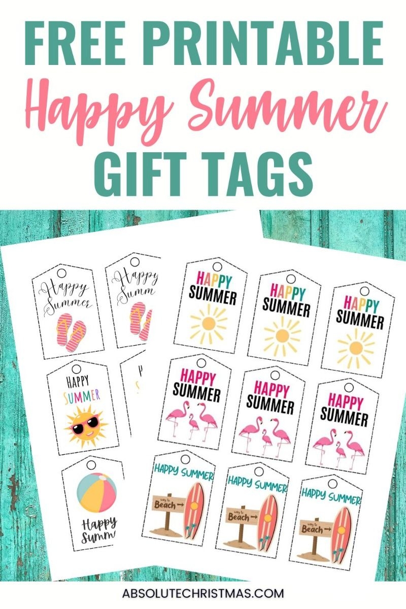 free printable happy summer cards
