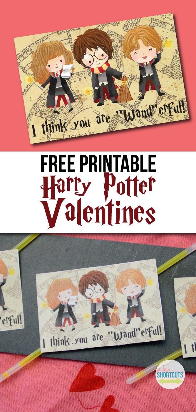 Free Printable Harry Potter Cards Harry L Frailey