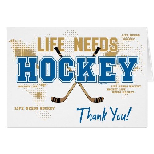 free printable hockey coach thank you cards