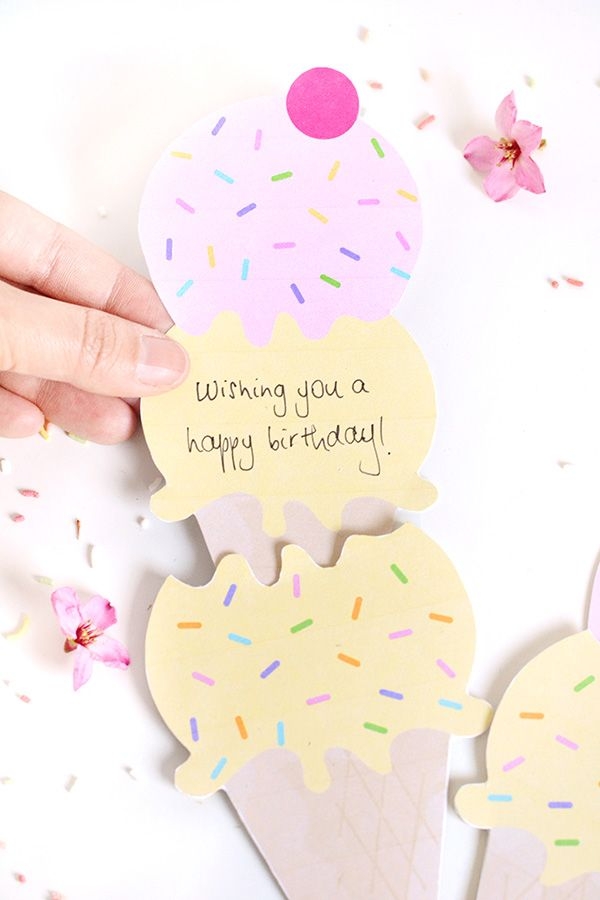 Free Printable Homemade Birthday Cards Printable Templates Free