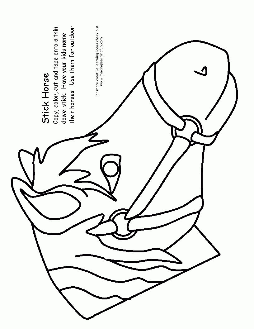Free Printable Horse Craft Printable Online