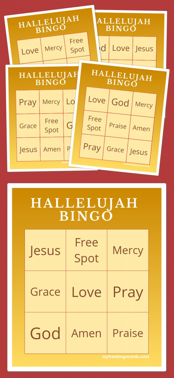 Free Printable Jesus Bingo Cards Printable Bingo Cards