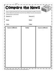 Free Printable Journalism Worksheets Printable Templates Bank2home