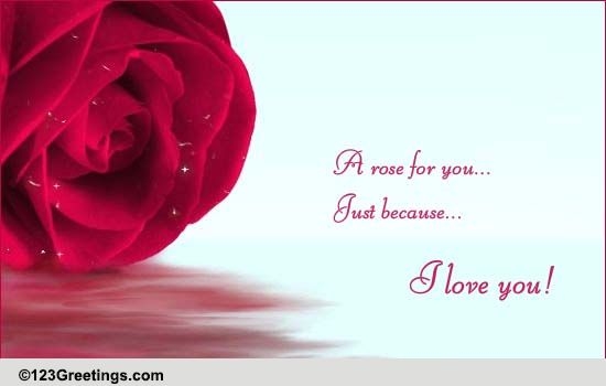 Free Printable Just Because I Love You Cards Free Templates Printable