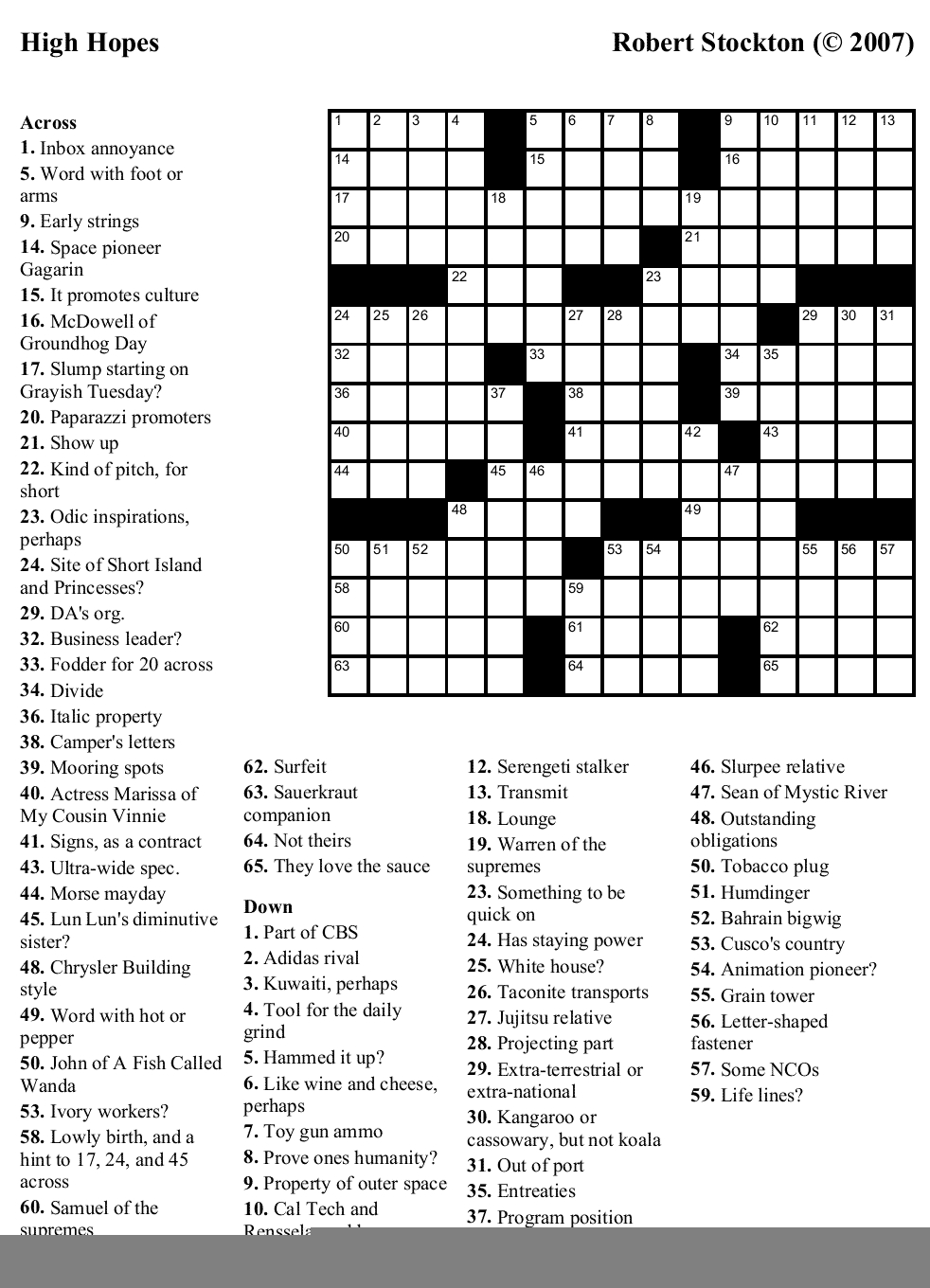 Free Printable Large Print Crossword Puzzles M3U8 Large Print