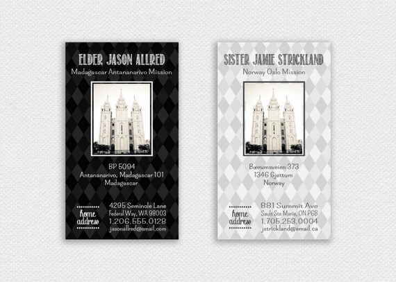 Free Printable Lds Missionary Cards Free Templates Printable