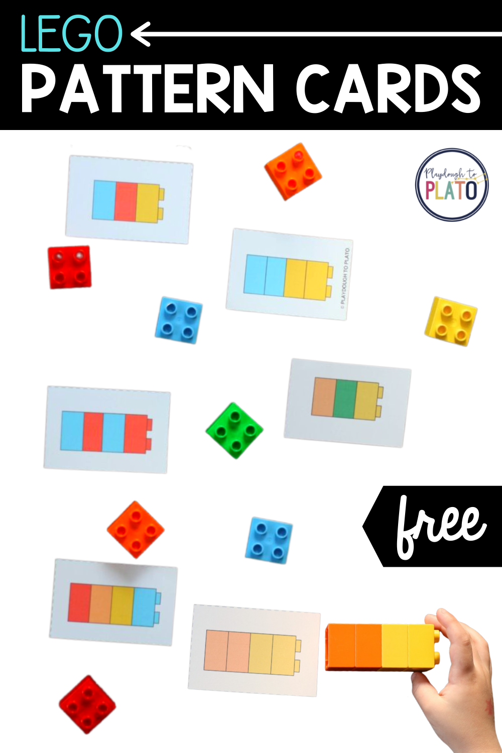 Free Printable Lego Pattern Cards Free Printable Pattern
