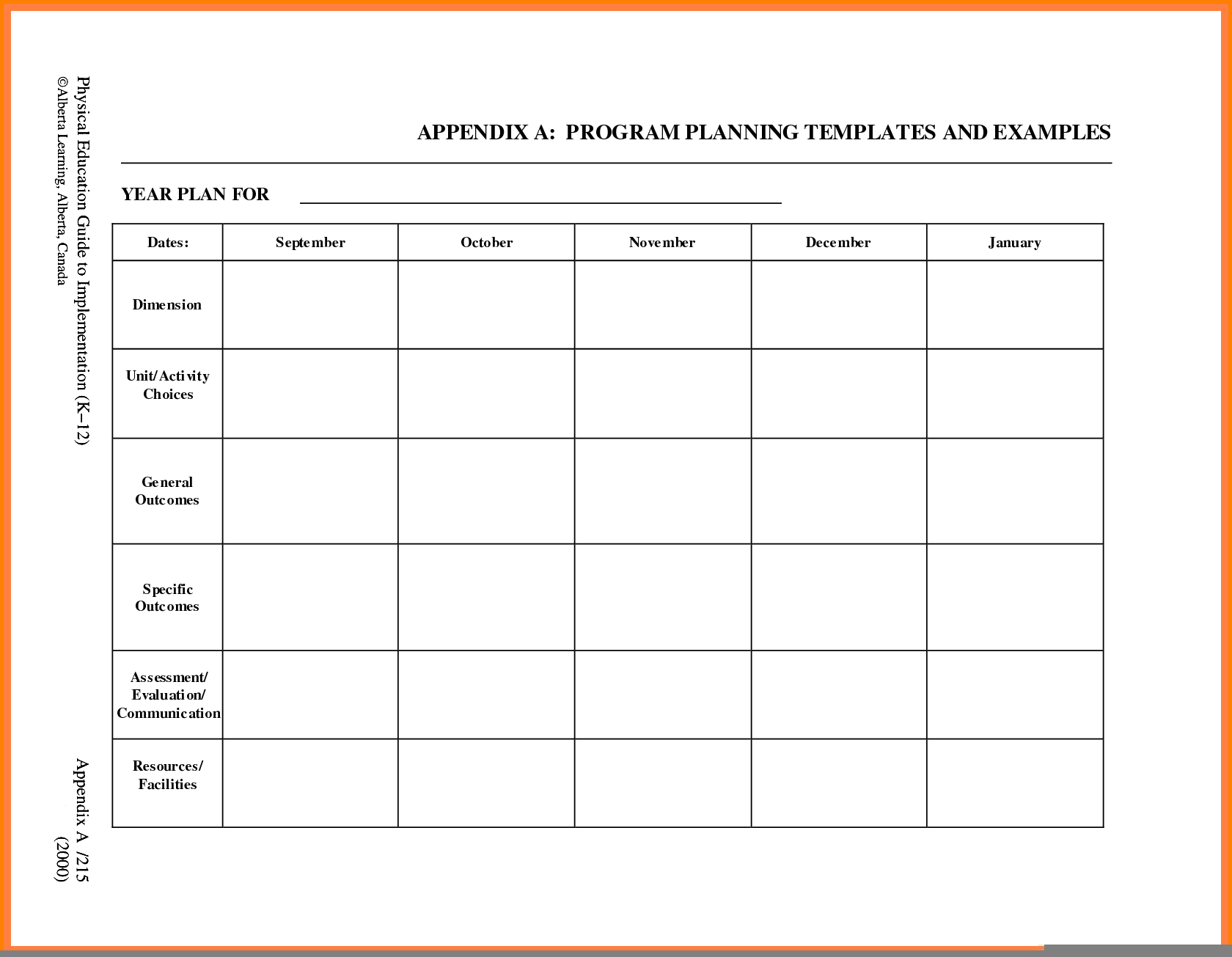 Free Printable Lesson Plan Template Blank Free Printable