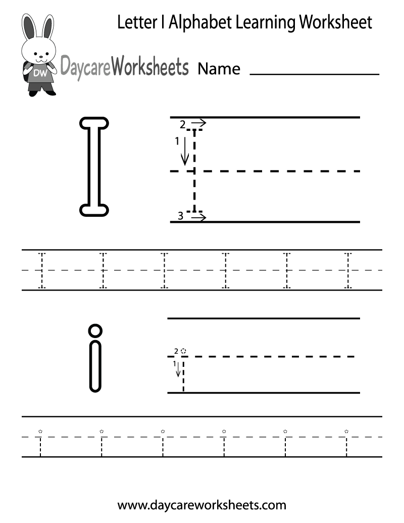 printable learning worksheet