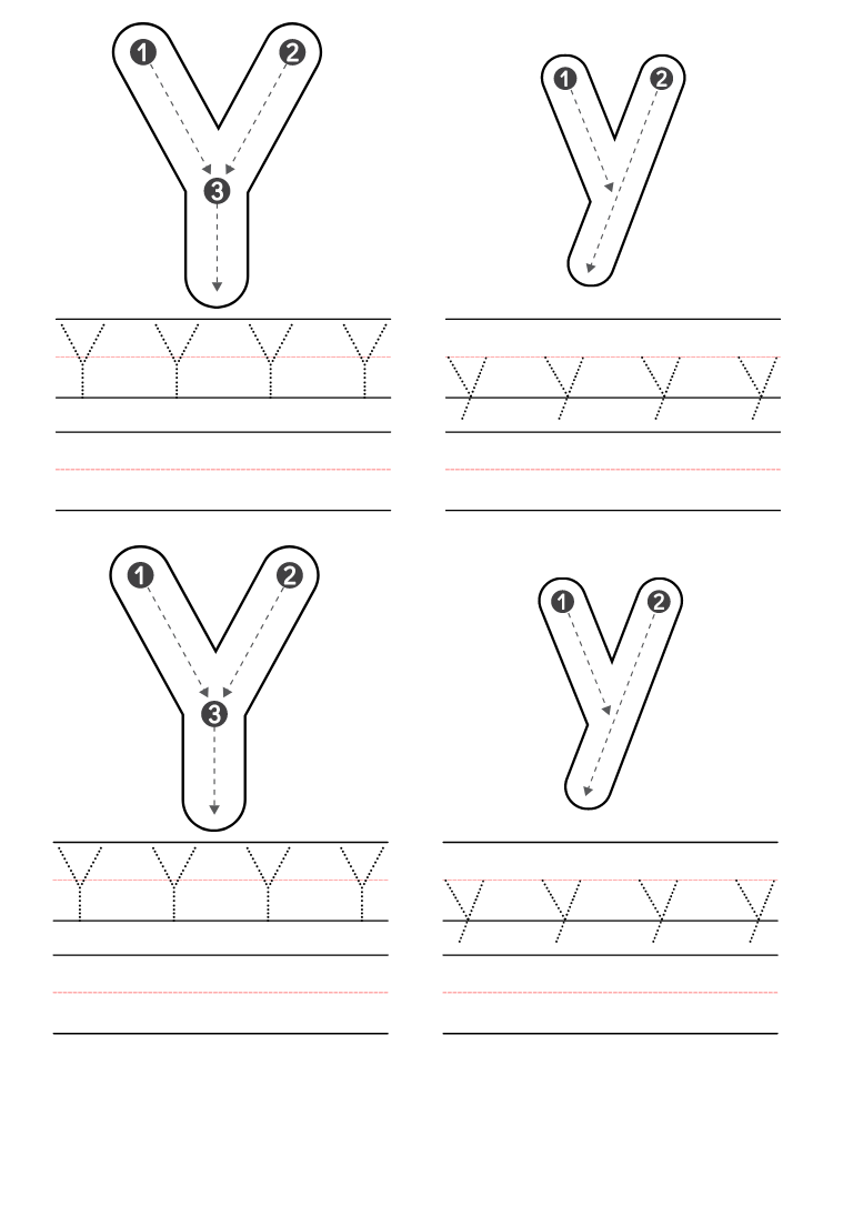 Free Printable Letter Y Beginning Sounds Phonics Worksheet For 