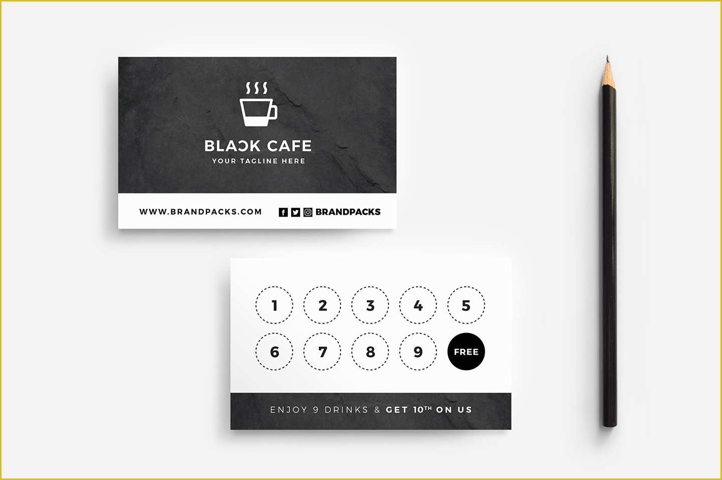 free printable loyalty card template