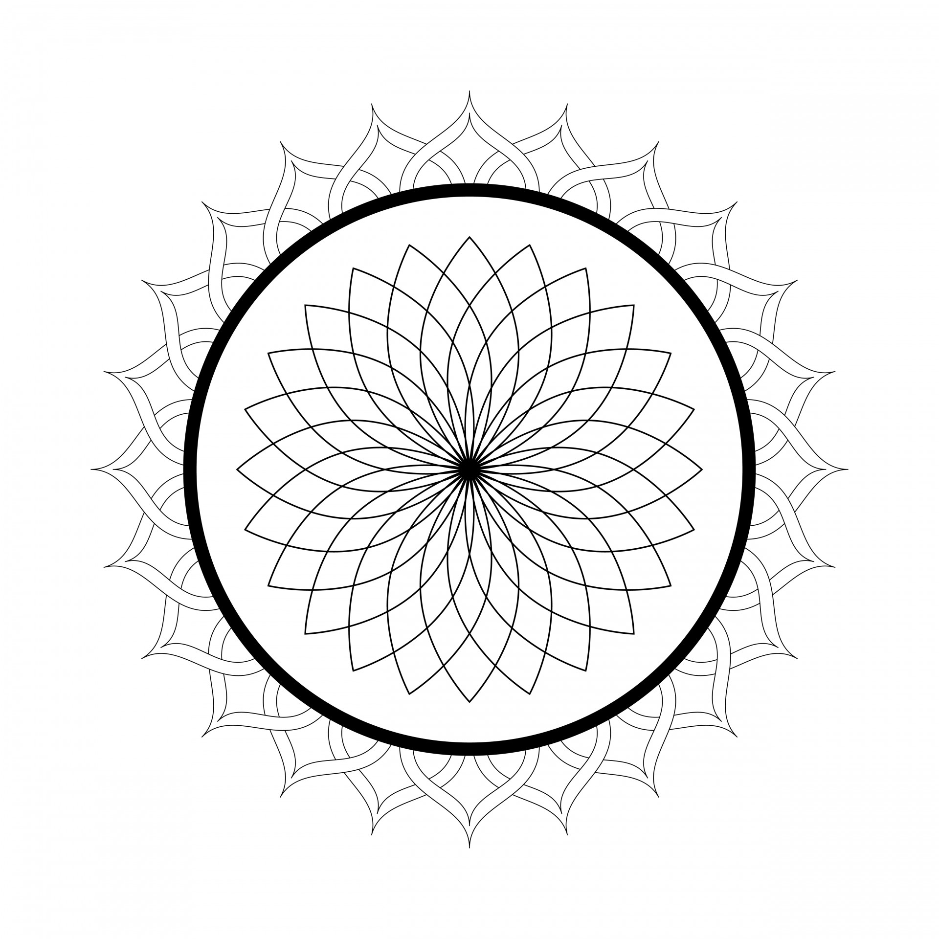 free printable mandala coloring pages
