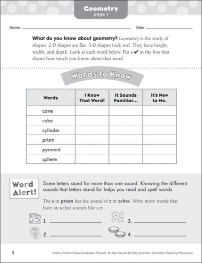 Free Printable Math Vocabulary Worksheets Download Free Printable Math 