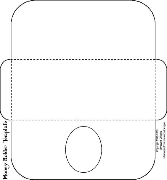 Free Printable Money Holder Cards