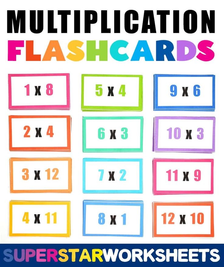 Free Printable Multiplication Flash Cards Dev onallcylinders