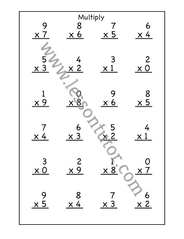 Free Printable Multiplication Worksheets Grade 2 PDFs Brighterly 