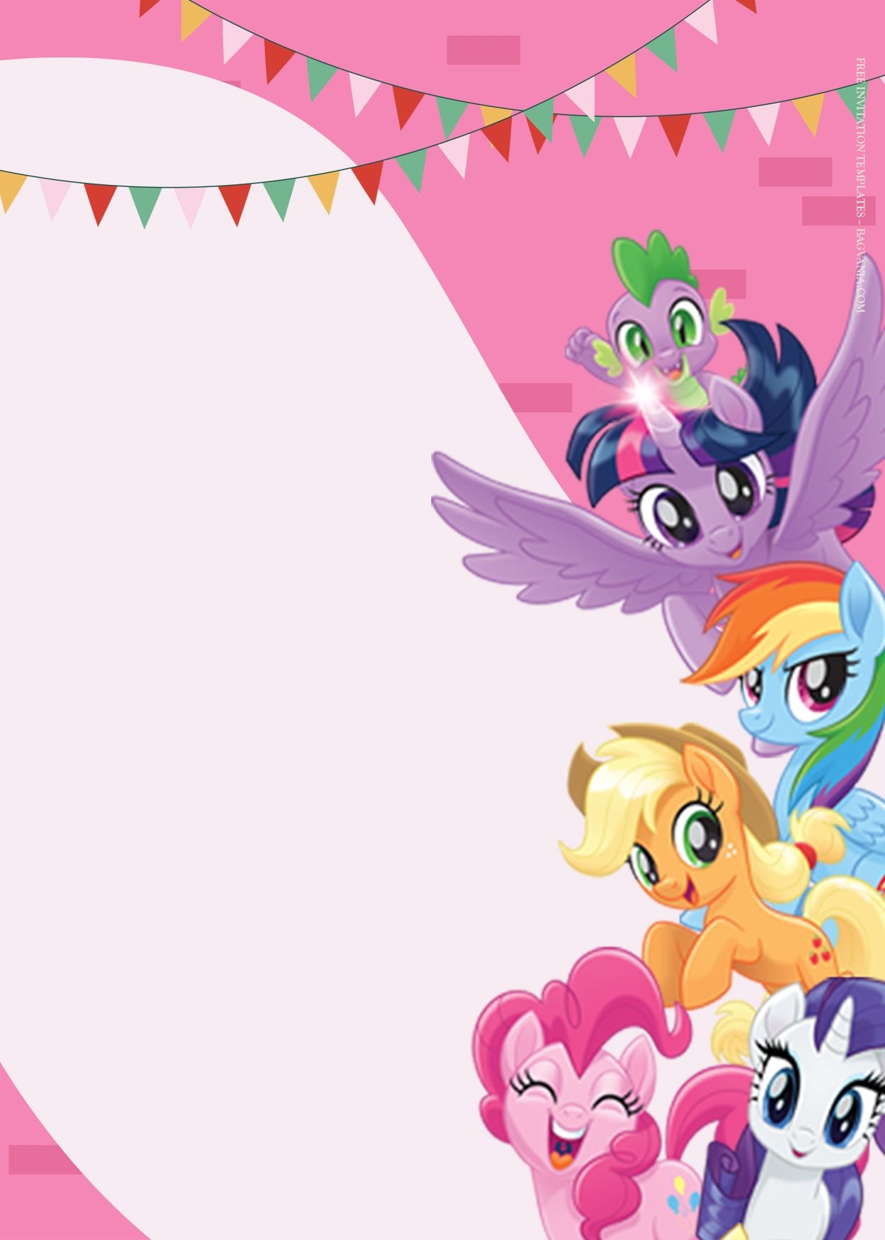 Free Printable My Little Pony Birthday Cards
